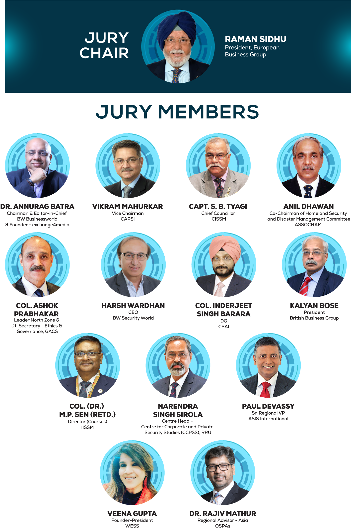 OSPAs Jury - OSPAs Jury Members