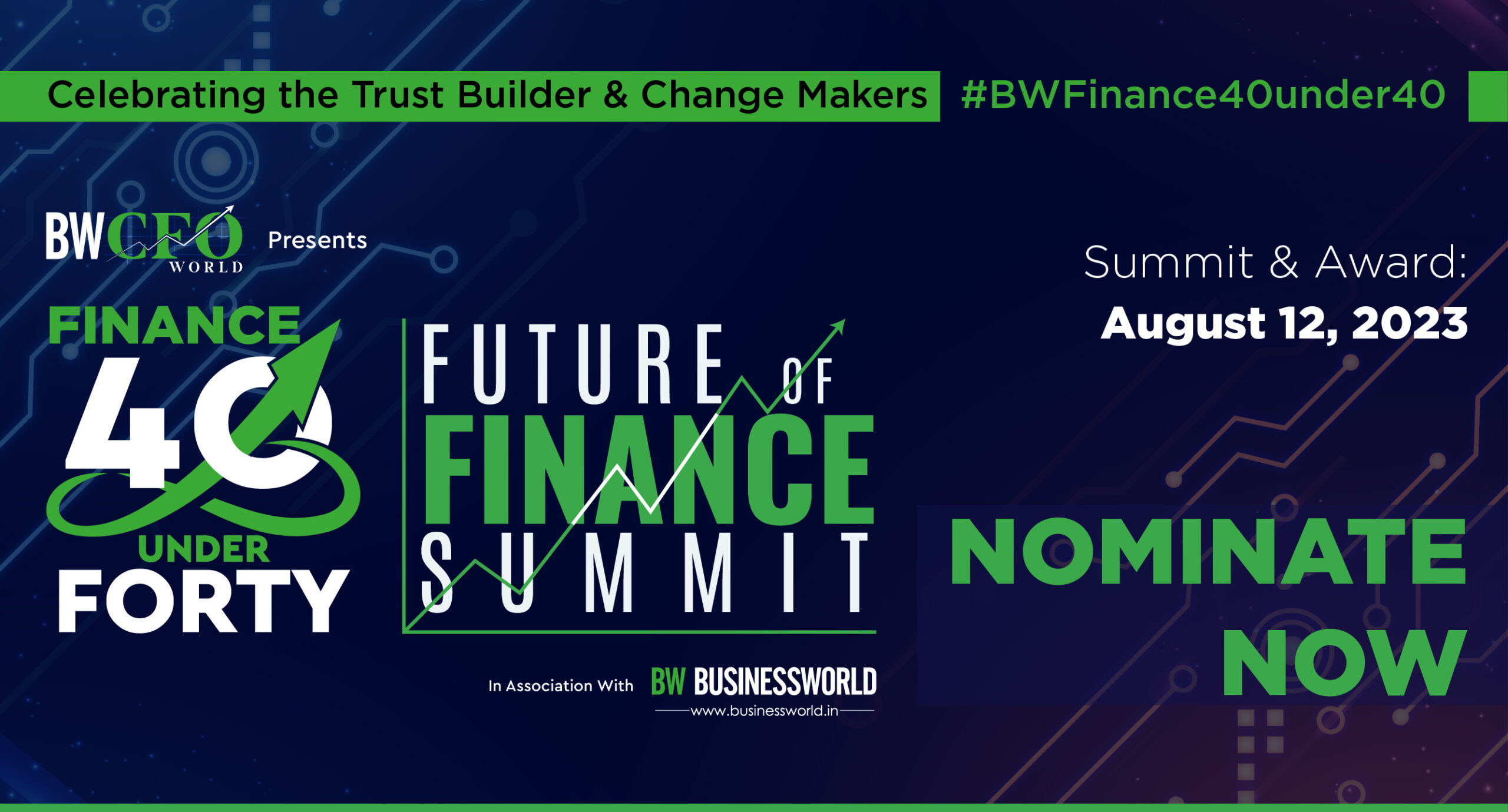 BW Finance 40 under 40 Summit & Awards 2022 BW Businessworld