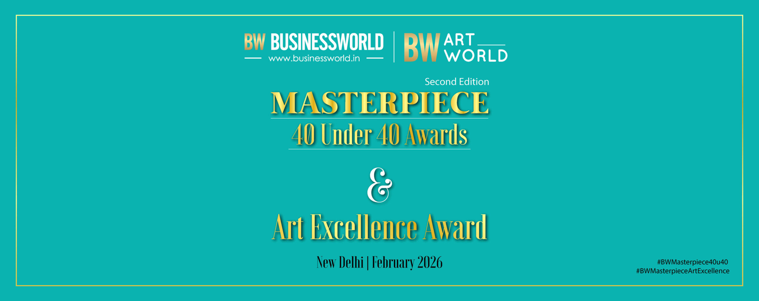 Masterpiece 40u40 Awards