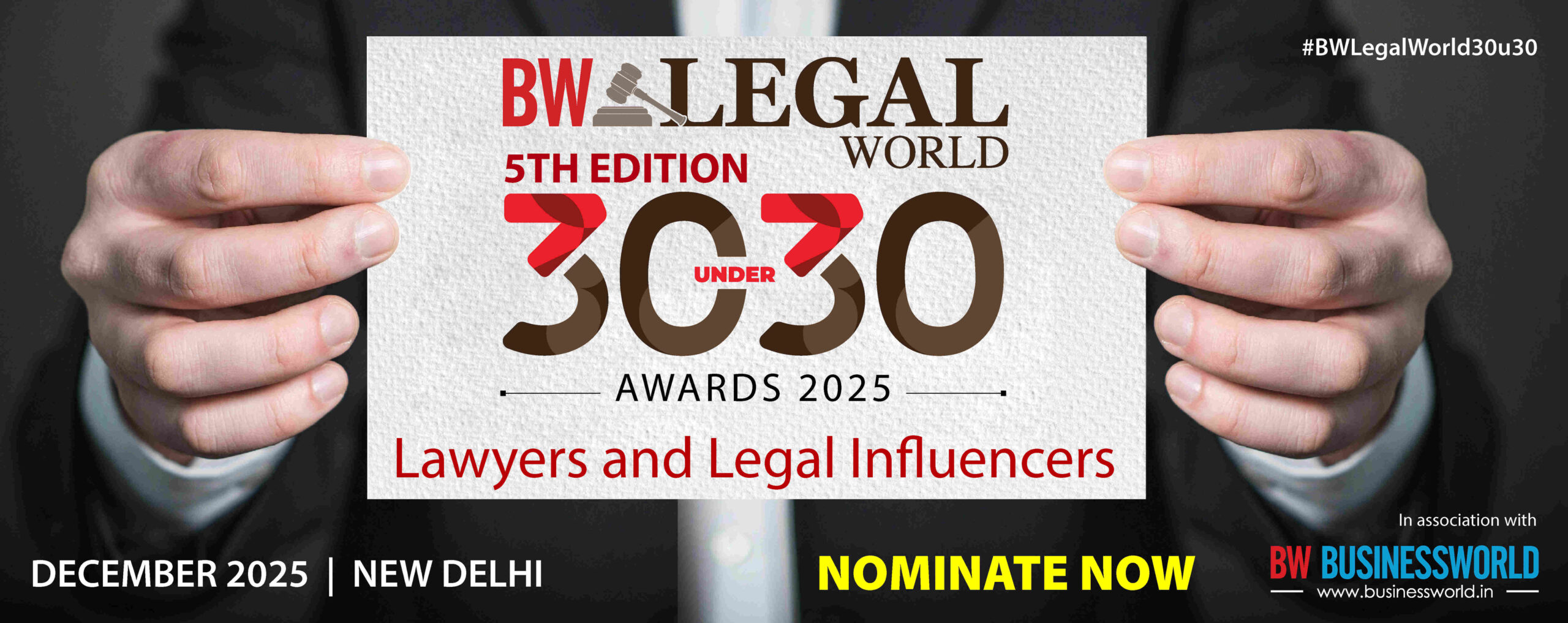 BW Legal 30 under 30 awards 
