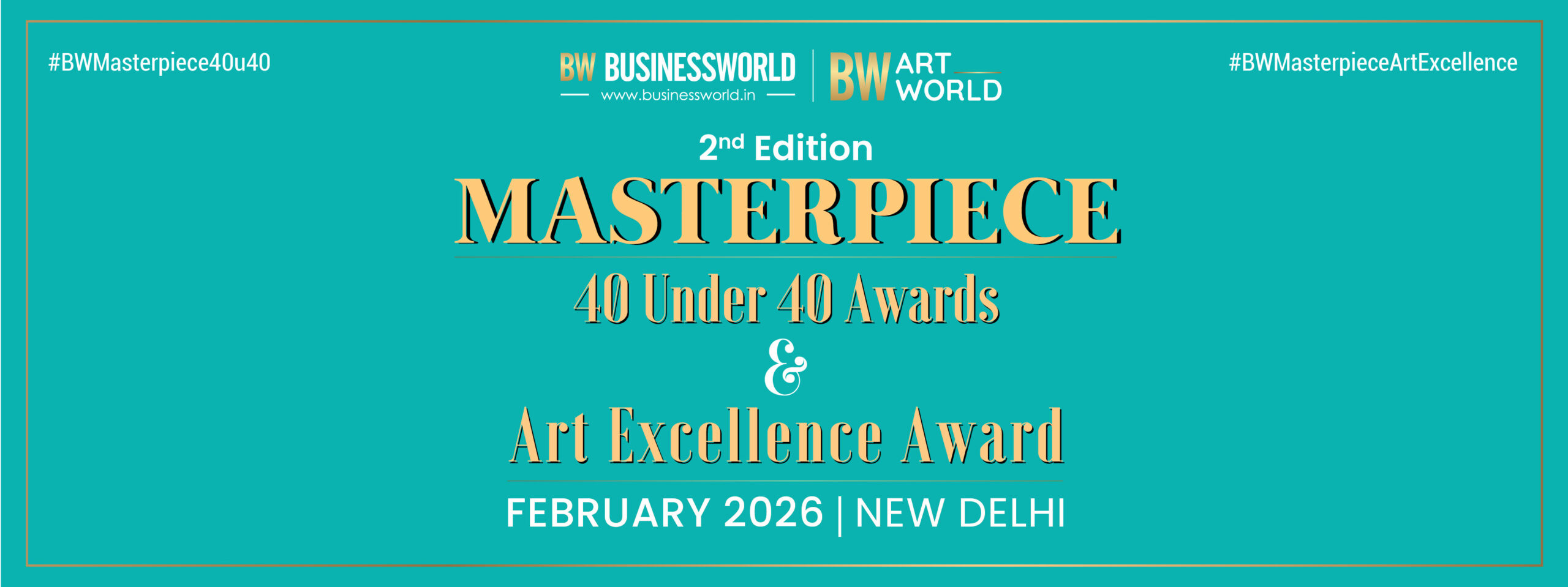 Masterpiece 40u40 Awards