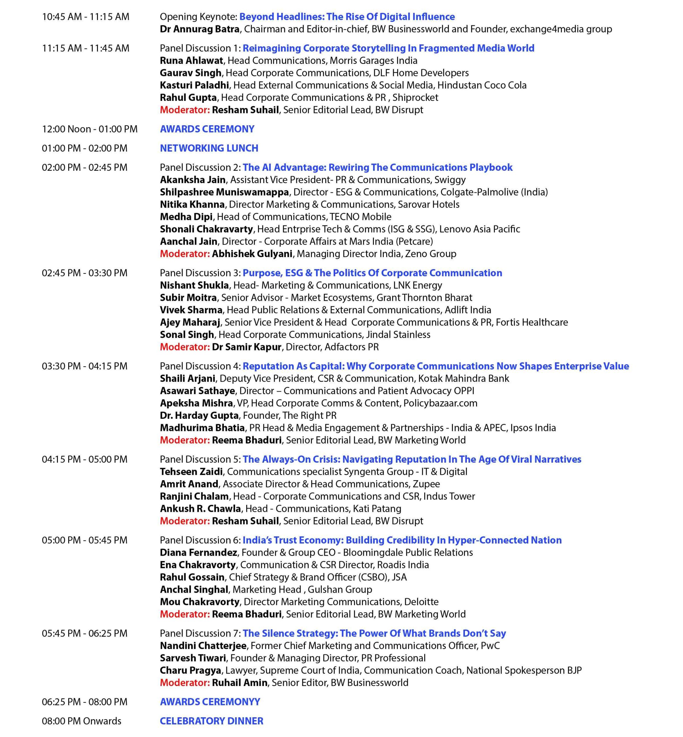 Agenda - BW Excel_2026