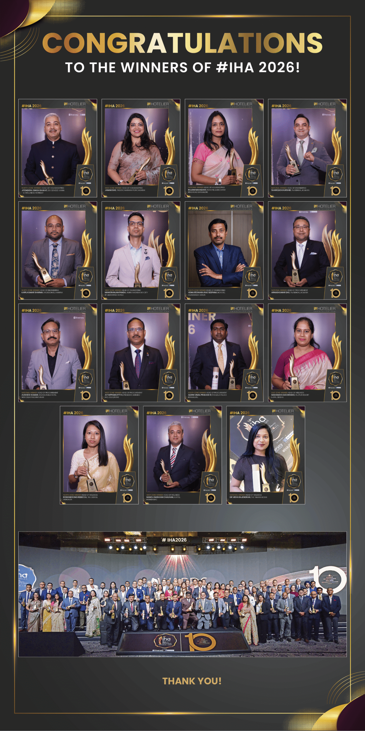 BW Hotelier Indian Hospitality Awards 2026 Winners - Creative 4